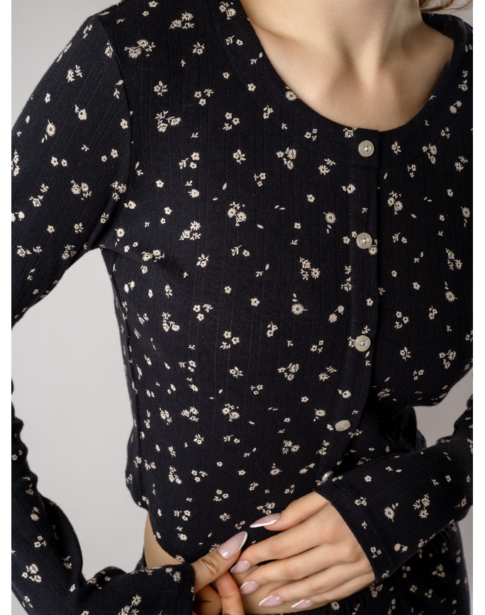 5152TCC Женская пижама (ДЛ.рукав+брюки) 5152TCC Женская пижама (ДЛ.рукав+брюки)